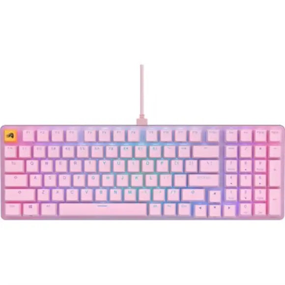 Glorious GMMK2 Modular Mechanical Keyboard - Full Size (96%) - Pink - GLO-GMMK2-96-FOX-P - PakByte Computers 