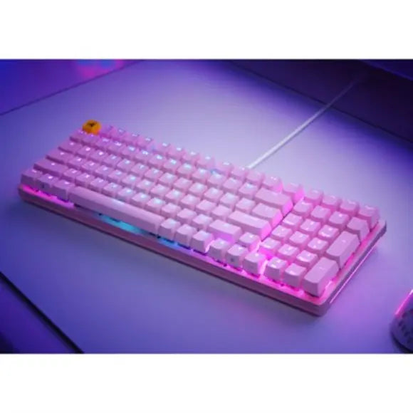 Glorious GMMK2 Modular Mechanical Keyboard - Full Size (96%) - Pink - GLO-GMMK2-96-FOX-P - PakByte Computers 