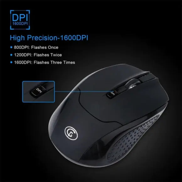 GOFREETECH GFT-M003 Wireless Mouse - PakByte Computers 