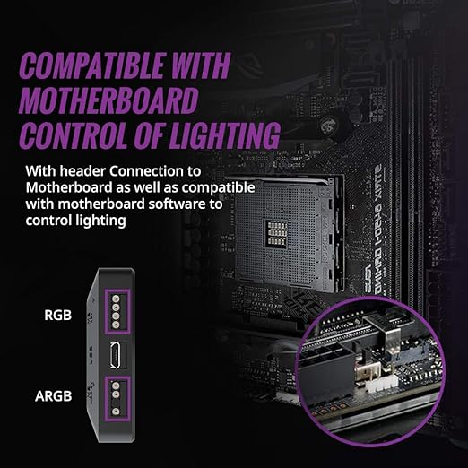 Cooler Master ARGB LED Controller (MFP-ACBN-NNUNN-R1) - PakByte Computers 