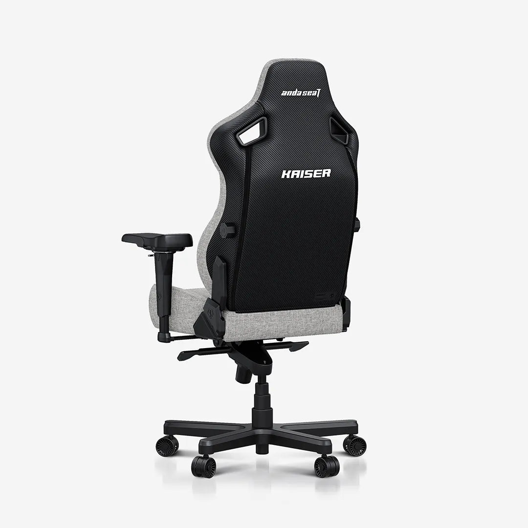 AndaSeat Kaiser 4 XL Series Premium Gaming Chair (Gray Fabric) - PakByte  