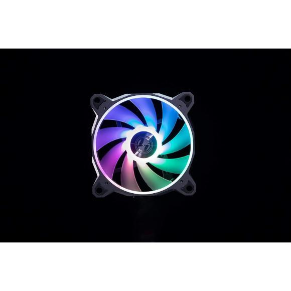 Lian Li Bora Digital Series (Grey) RGB BR Digital-3R G, 120mm Addressable RGB LED PWM Fan, 3 Fans Pack - PakByte Computers 