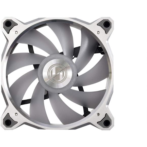 LIAN LI Bora Digital Series (Silver Frame) RGB BR DIGITAL-3R S, 120mm Addressable RGB LED PWM Fan, 3 Fans Pack - PakByte Computers 