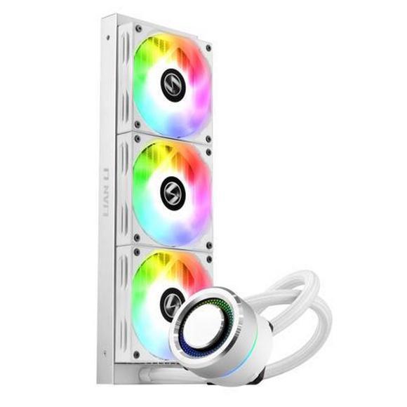 Lian Li GALAHAD 360 AIO LiquiCPU Cooler ARGB (White) - PakByte Computers 