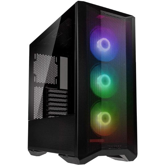 LIAN LI LANCOOL II MESH RGB Black LAN2MRX Tempered Glass ATX Case -Black Color - LANCOOL II MESH RGB - LAN2MRX - PakByte Computers 