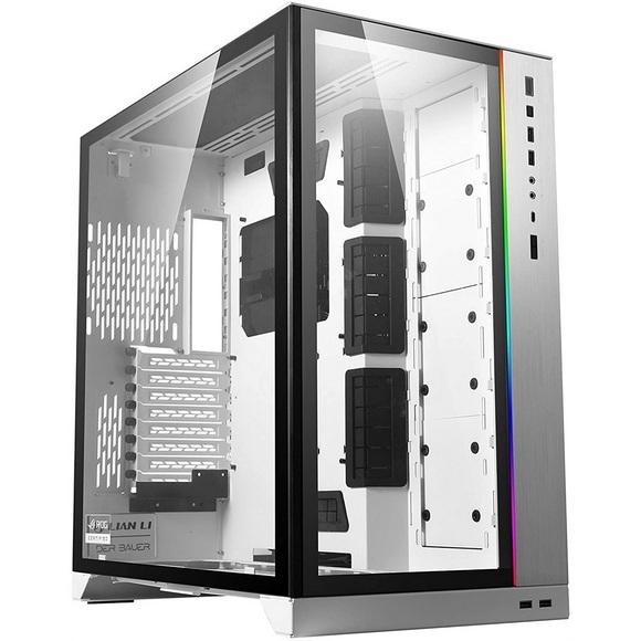 Lian Li O11 Dynamic XL ROG White ATX Full Tower Gaming Case - PakByte Computers 