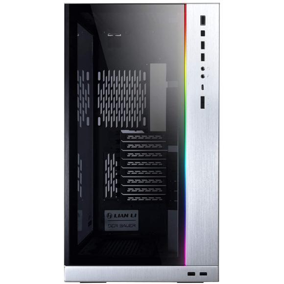 Lian Li O11DXL-X O11 Dynamic XL ROG Certified (Silver) ATX Full Tower Gaming Computer Case - PakByte Computers 