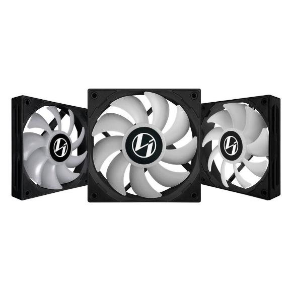 Lian Li ST120 Addressable RGB 120mm Cooling Fan (Black) - PakByte Computers 