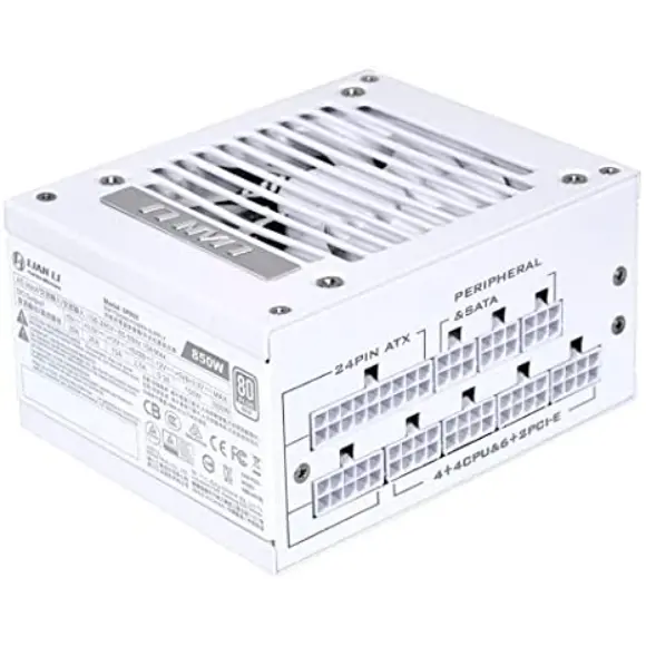 LIAN LI SP 850 Power Supply - White - PakByte Computers 