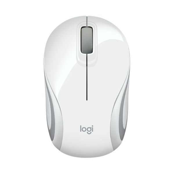 Logitech M187 Wireless Mini Mouse – White - PakByte Computers 