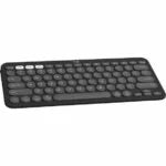 Logitech PEBBLE KEYS 2 K380S Multi-Device Bluetooth Wireless Keyboard, Slim and Portable - Black - PakByte  