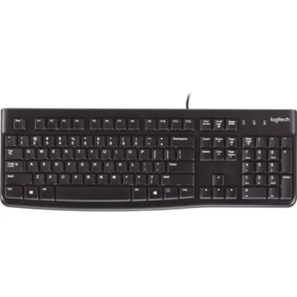 Logitech K120 USB Media Keyboard - PakByte Computers 