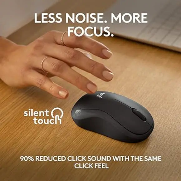 Logitech M240 Silent Bluetooth, Wireless Mouse - Graphite - PakByte Computers 