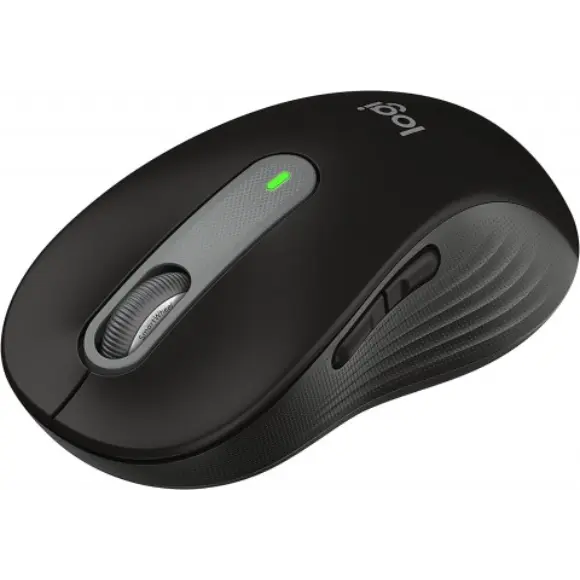 Logitech Signature M650 Medium Size Wireless Mouse - Black - PakByte Computers 