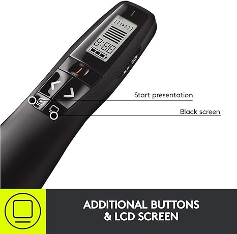 Logitech R800 Wireless Professional Presenter - PakByte Computers 