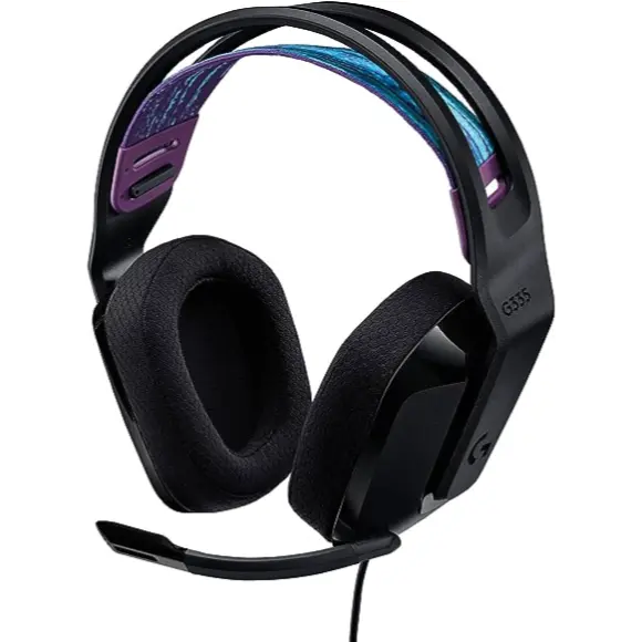 Logitech G335 Wired Gaming Headset - Black - PakByte Computers 