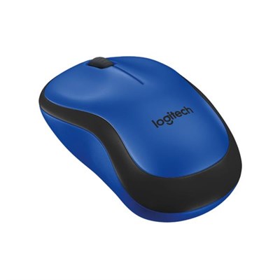 Logitech M221 Silent Wireless Mouse - Blue - PakByte Computers 