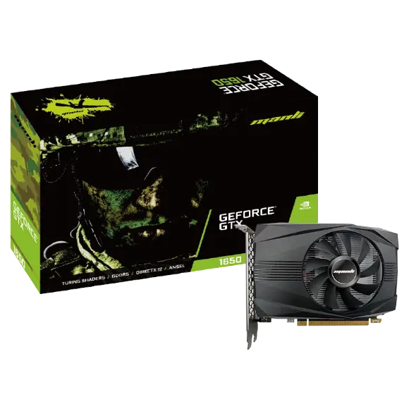 MANLI GeForce® GTX 1650 4GB GDDR6 Graphics Card - PakByte Computers 