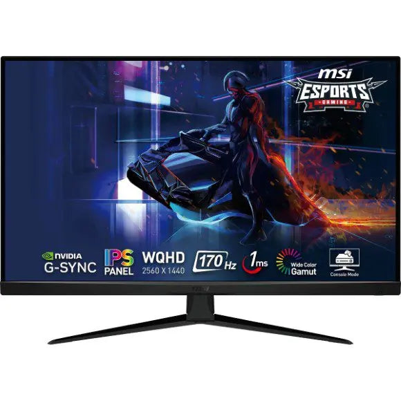 MSI G321Q 32″ Quad HD 2K 170Hz WQHD Gaming Monitor - PakByte Computers 