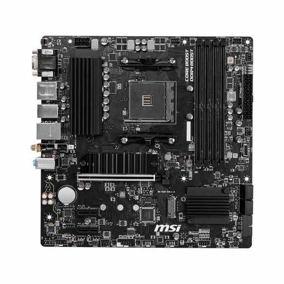 MSI PRO B550M PRO-VDH WIFI Micro ATX AMD Motherboard - PakByte Computers 