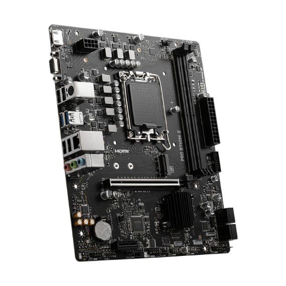 MSI PRO B760M-E DDR5 Micro-ATX LGA 1700 Motherboard - PakByte Computers 