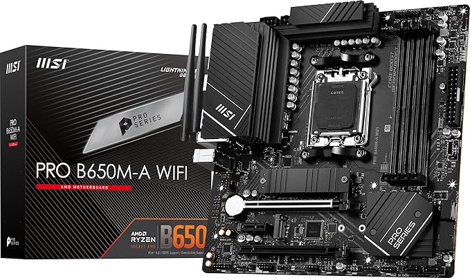 MSI PRO B650M-A WiFi ProSeries Motherboard - PakByte Computers 