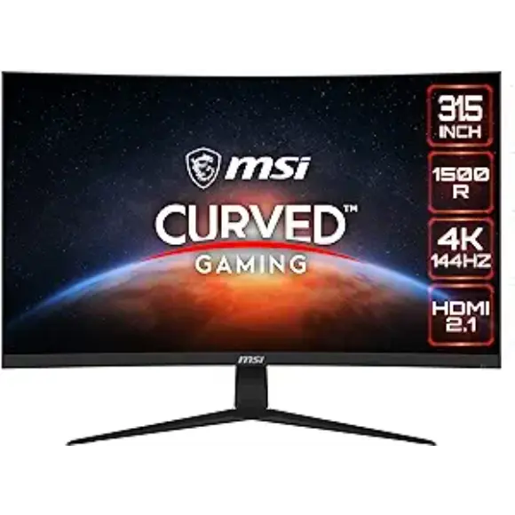 MSI G321CU 32" 144hz Curved Gaming Monitor - Black - PakByte Computers 