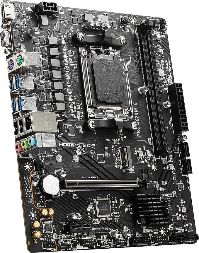 MSI PRO A620M-E ProSeries Motherboard - PakByte Computers 