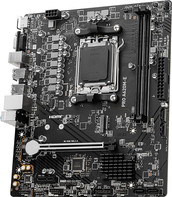 MSI PRO A620M-E ProSeries Motherboard - PakByte Computers 