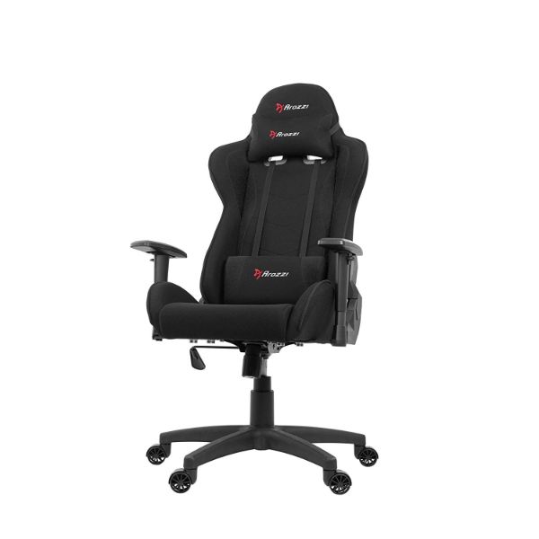 AROZZI MEZZO - V2 - BLACK GAMING CHAIR FABRIC MATERIAL, TILTED UPTO 12 DEGREE, BACKREST MAX UPTO 165 DEGREE - PakByte Computers 