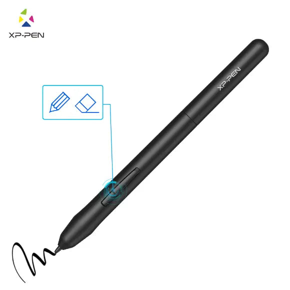 XP-PEN P01 Battery-free Passive Stylus (Black) Series Graphic Tablet Star01 02 03 04 G430, G430, G540, G640 - PakByte Computers 