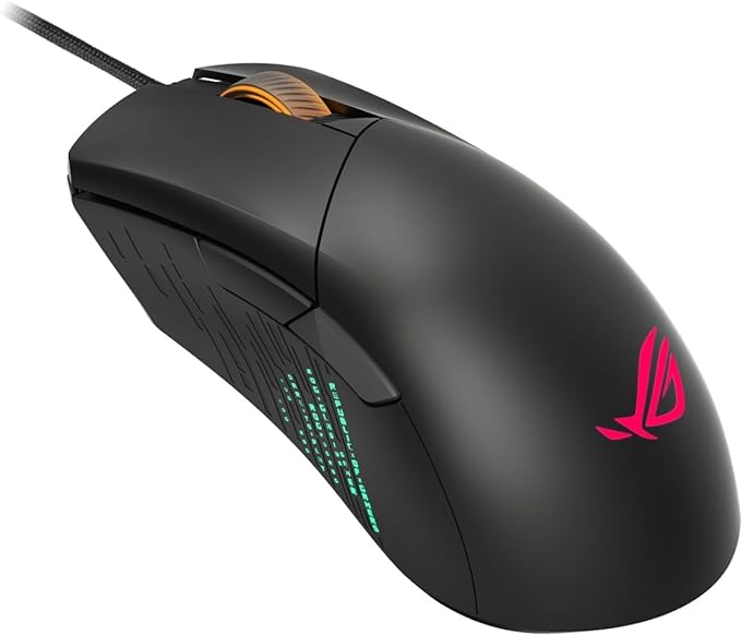 ASUS ROG Gladius III Wired Gaming Mouse - 19,000 DPI, Hot Swappable Switches, Ergo Shape, RGB Lighting - PakByte Computers 