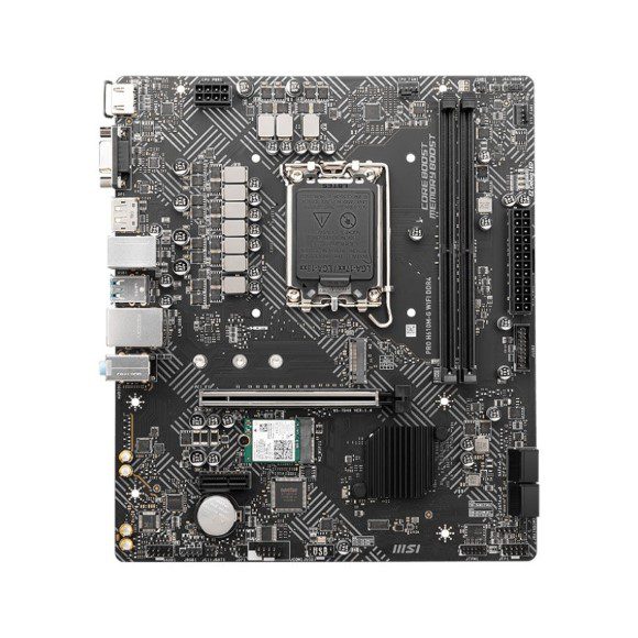 MSI PRO H610M-G DDR4 WIFI LGA 1700 Motherboard - PakByte Computers 