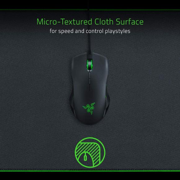 Razer Goliathus Extended Chroma Gaming Mousepad - Classic Black - PakByte Computers 