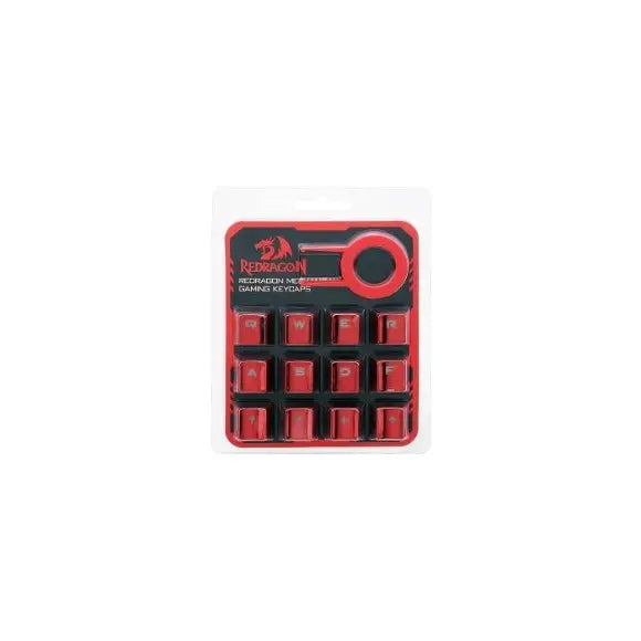 Redragon 103 R Keycaps - Metallic Electroplated Red - PakByte Computers 