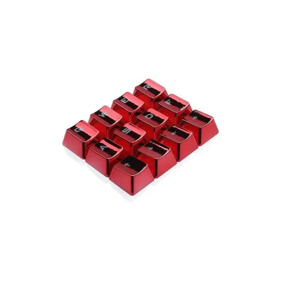 Redragon 103 R Keycaps - Metallic Electroplated Red - PakByte Computers 