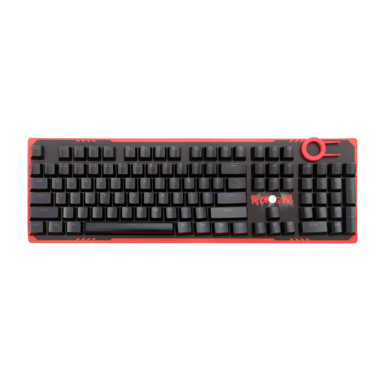 Redragon A105 Mechanical Keyboard Crystal Acrylic Keycaps - PakByte Computers 