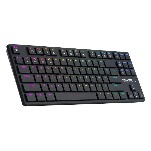 REDRAGON K539 Anubis Wireless RGB Mechanical Keyboard - Black - PakByte Computers 