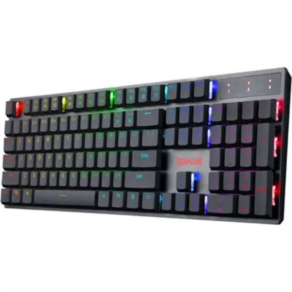 Redragon APAS K535 Mechanical Gaming Keyboard - Blue Switches - Black - PakByte Computers 