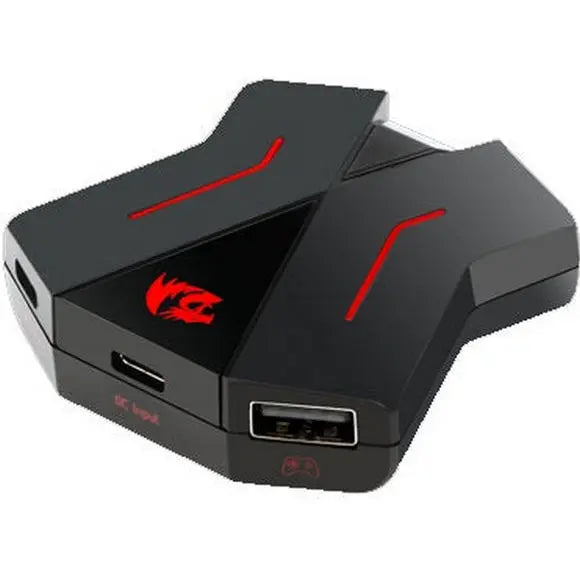 Redragon GA-200 ERIS Keyboard & Mouse Converter - Gaming Adapter - PakByte Computers 