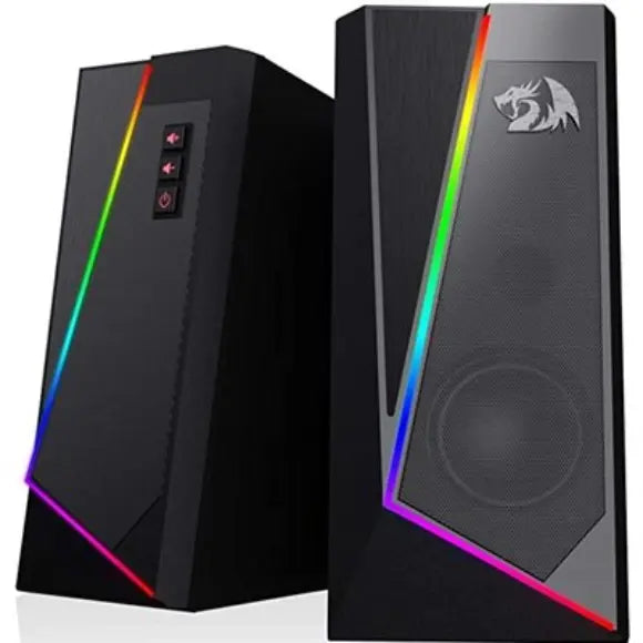 Redragon GS520 Anvil RGB Desktop Speakers - PakByte Computers 