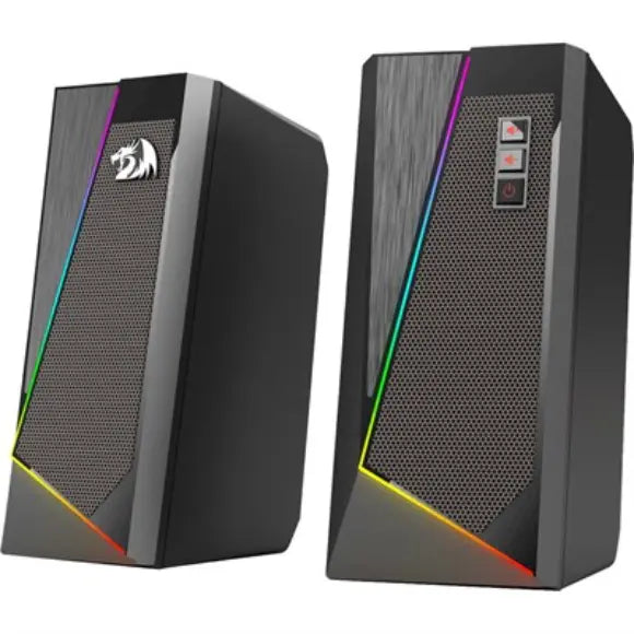 Redragon GS520 Anvil RGB Desktop Speakers - PakByte Computers 