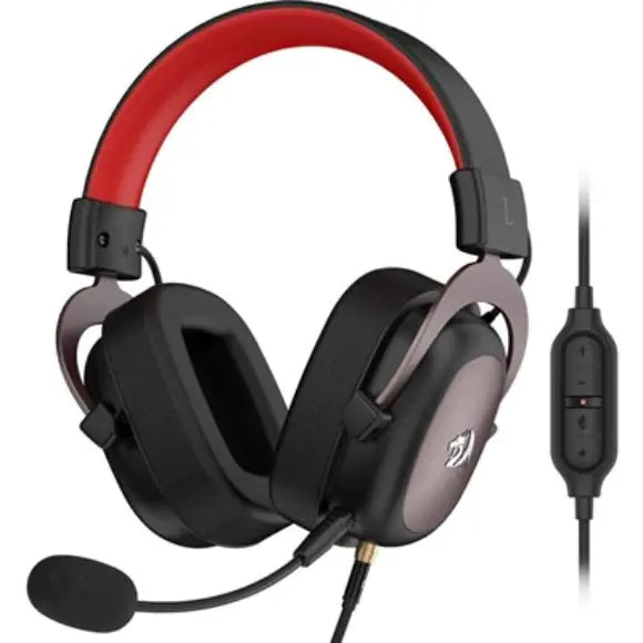 Redragon H510-1 ZEUS 2 Wired Gaming Headset - Black - PakByte Computers 