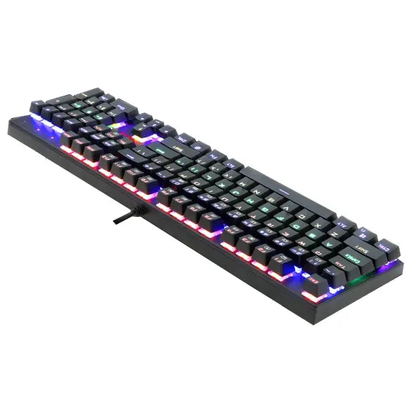 Redragon Rudra K565-R Rainbow-Backlit Mechanical Gaming Keyboard - PakByte Computers 