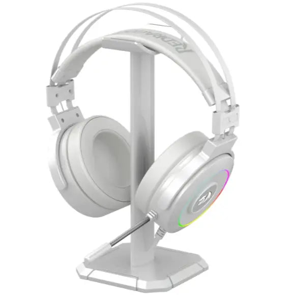 Redragon H320W LAMIA 2 RGB Gaming Headset With Noise-Cancellation - White - PakByte Computers 