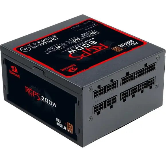 Redragon GC-PS011 800W 80 Plus Bronze Gaming PC Power Supply - PakByte Computers 