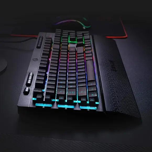 Redragon K512 Shiva RGB Backlit Membrane Gaming Keyboard - PakByte Computers 