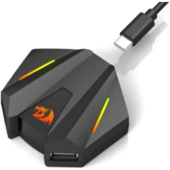 Redragon GA-250 Vulcan Keyboard Mouse Converter - Gaming Adapter - PakByte Computers 