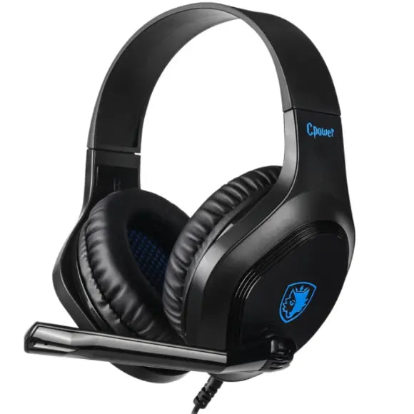 SADES Cpower SA-716 Gaming Headset Black/Blue - PakByte Computers 