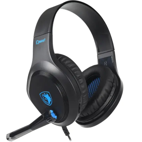 SADES Cpower SA-716 Gaming Headset Black/Blue - PakByte Computers 